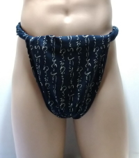 六尺ふんどし いろは紺