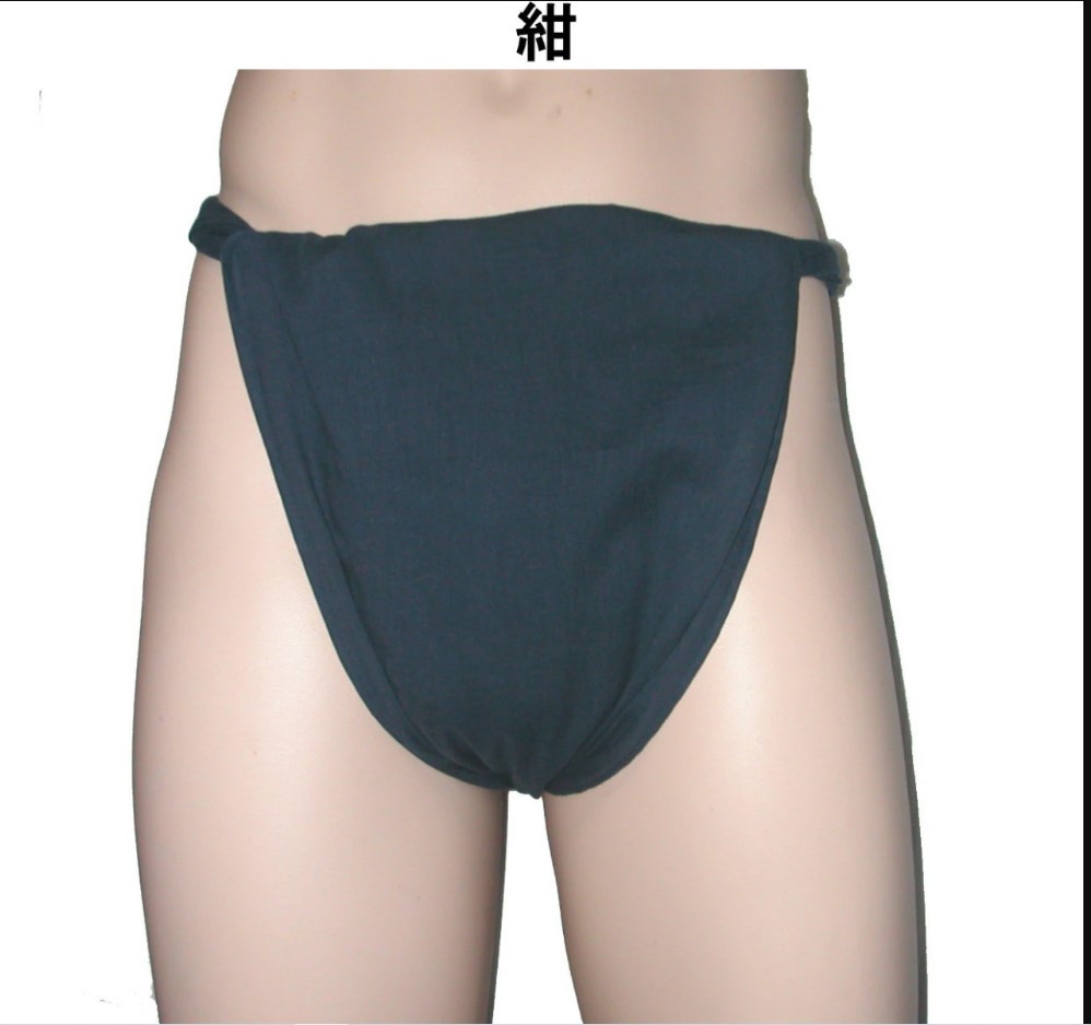 六尺ふんどし シングルガーゼ紺