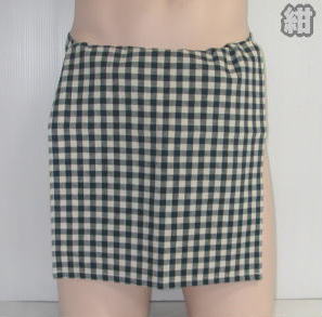 越中ふんどし 綿麻 ギンガムチェック