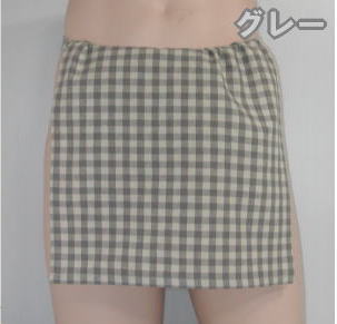 越中ふんどし 綿麻 ギンガムチェック