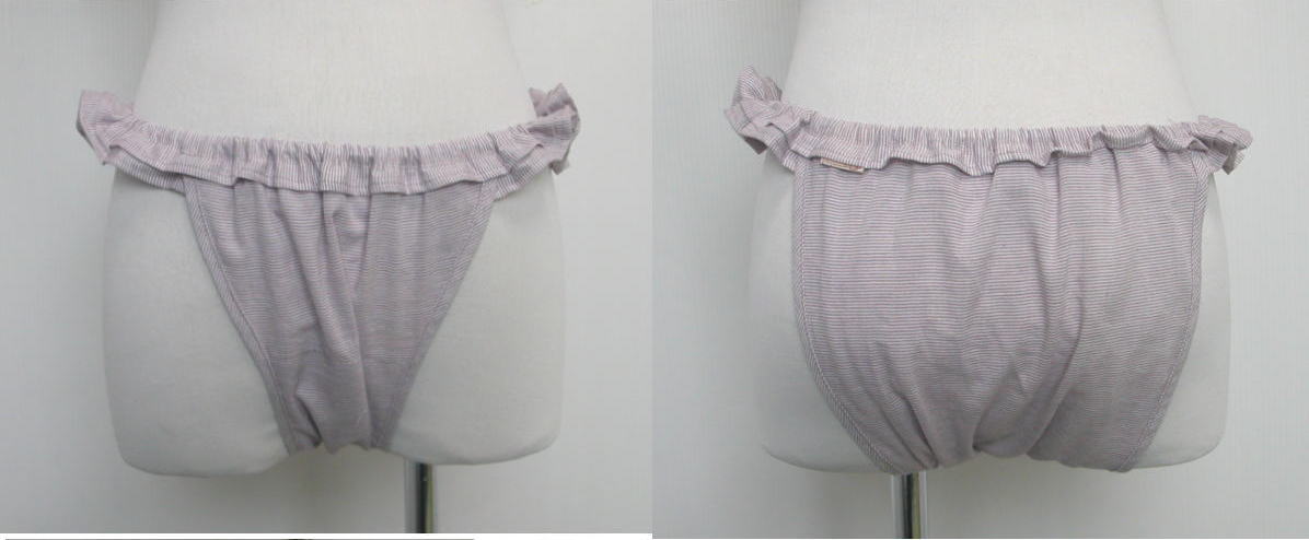 フィットショーツオーガニックコットンガーゼシアン