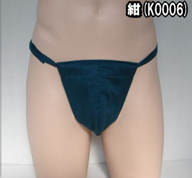 黒猫ふんどし綿ローン紺
