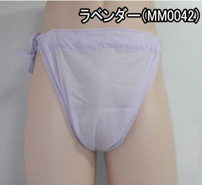 もっこふんどし(四角)綿ローンラベンダー