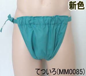 もっこふんどし(四角)キャンブリック江戸紫