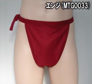 Tもっこふんどし巻き締め 綿ローンエンジ