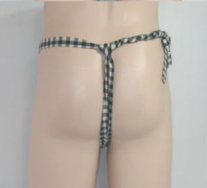 Tもっこふんどし巻き締め 綿麻