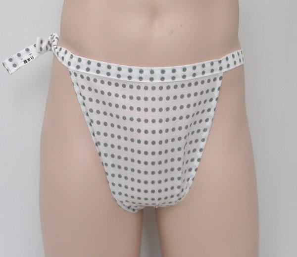 Tもっこ巻き締め 豆絞り